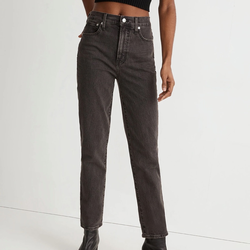 Madewell Perfect Vintage Curvy Jeans in Black